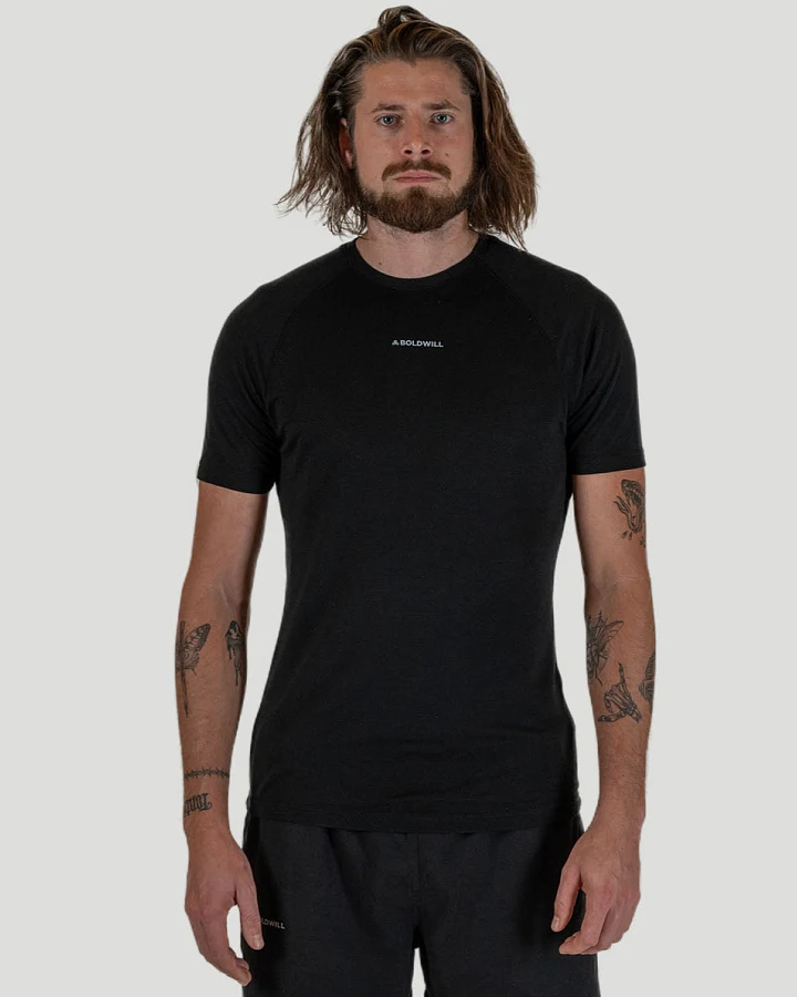 Boldwill Herren vegan T-Shirt Schwarz