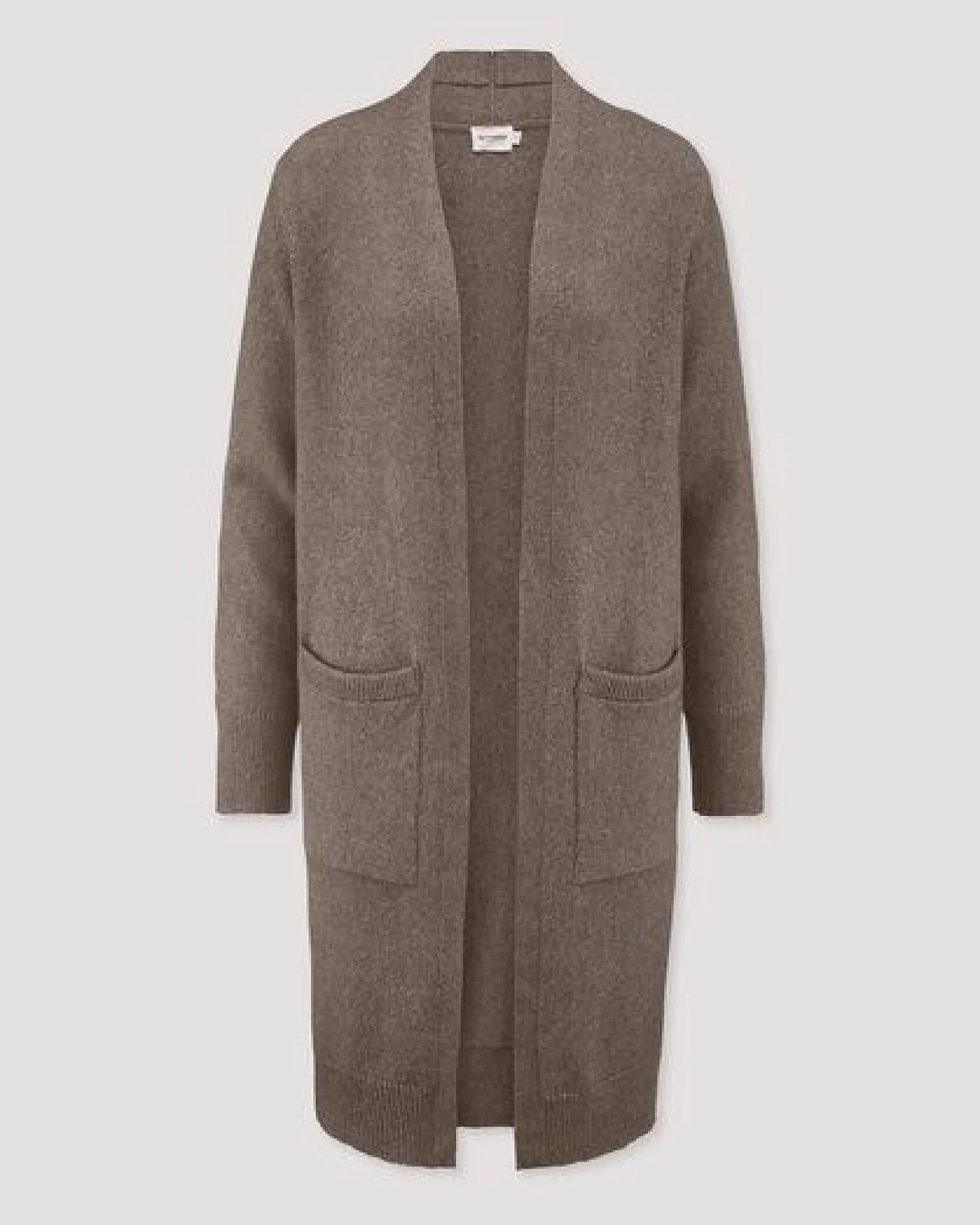 hessnatur Strick Jacke Relaxed aus Bio-Schurwolle mit Bio-Baumwolle – Ansicht 4