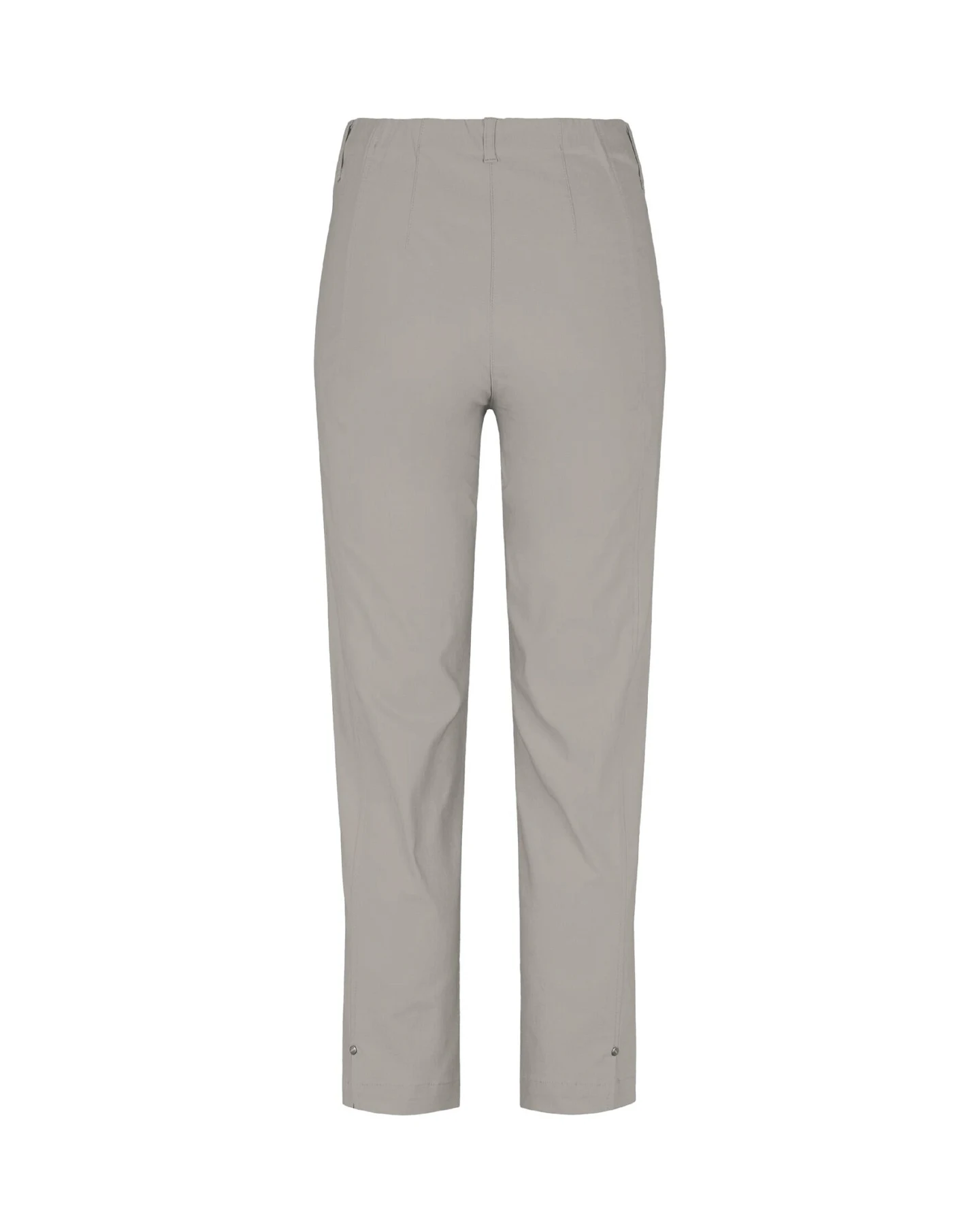 LAURIE Damen vegan Cropped Hose Rose Regular Grau Sand – Ansicht 2