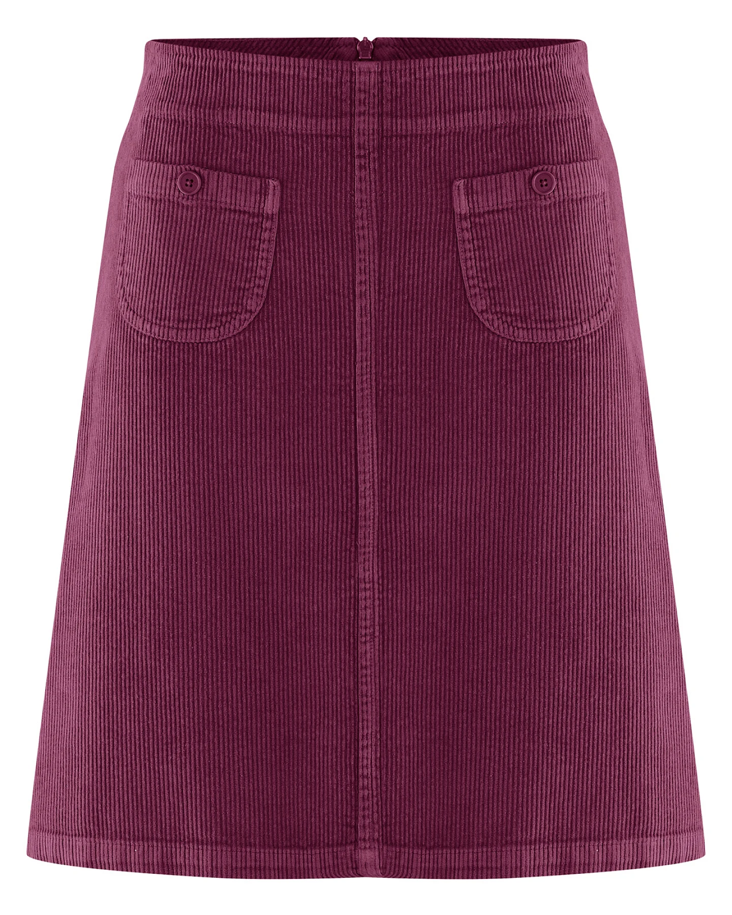 Hempage Damen vegan Rock Simple Cord Weinrot – Ansicht 2