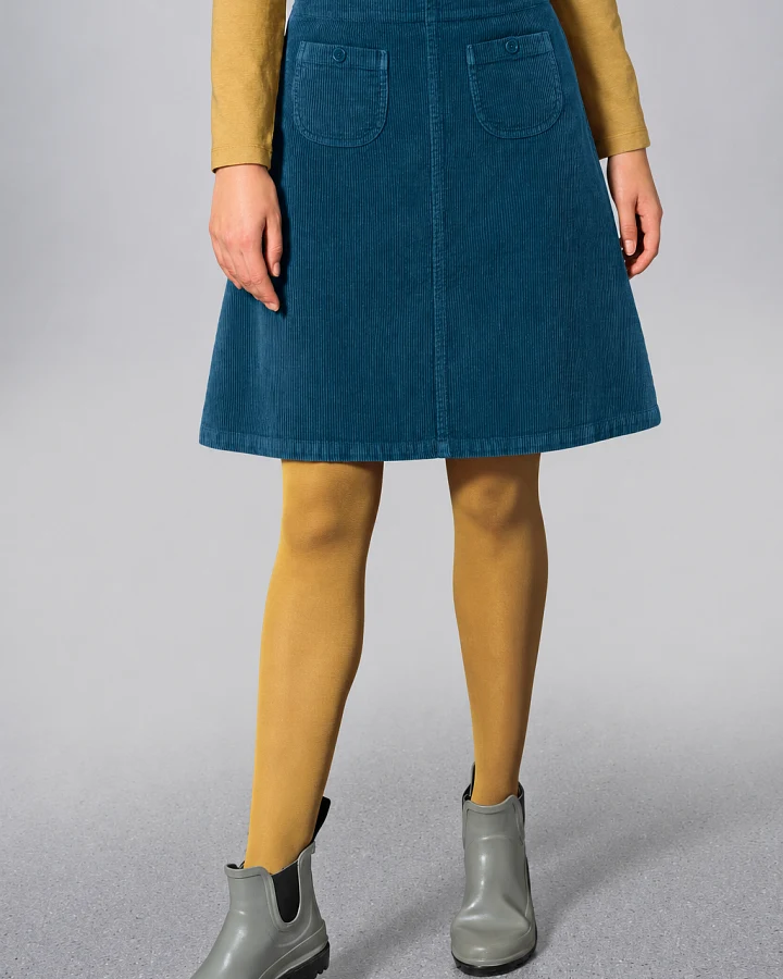 Hempage Damen vegan Rock Simple Cord Reef In Blaugrün