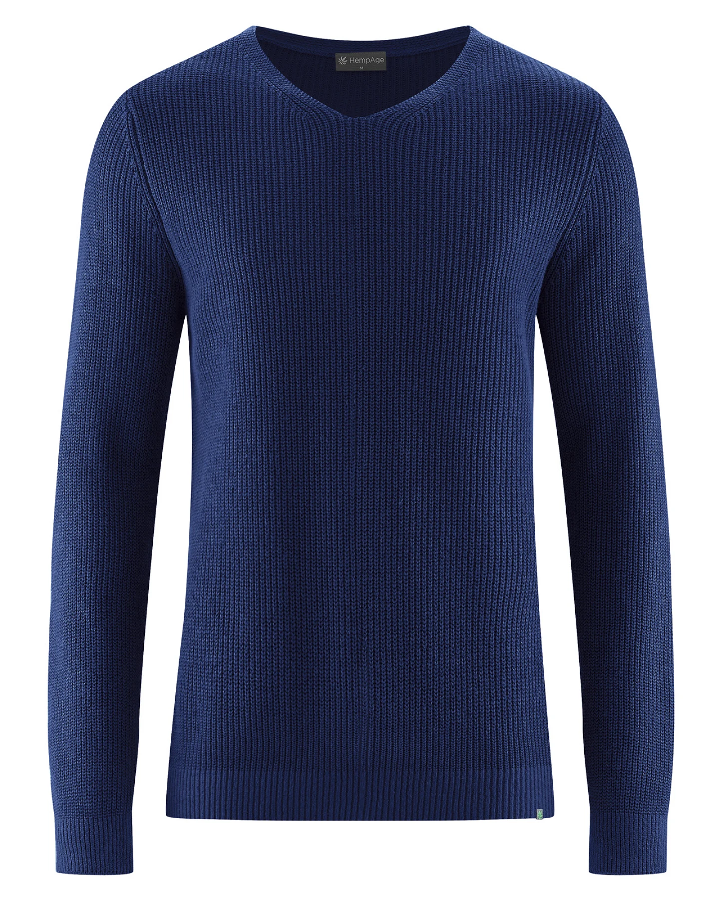 Hempage Herren vegan Pullover Nachtblau – Ansicht 2