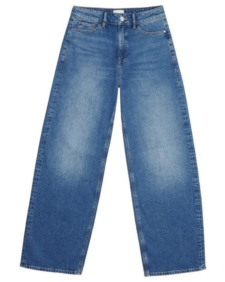 DAWN Jeans ASH Barrel Leg Medium Blue