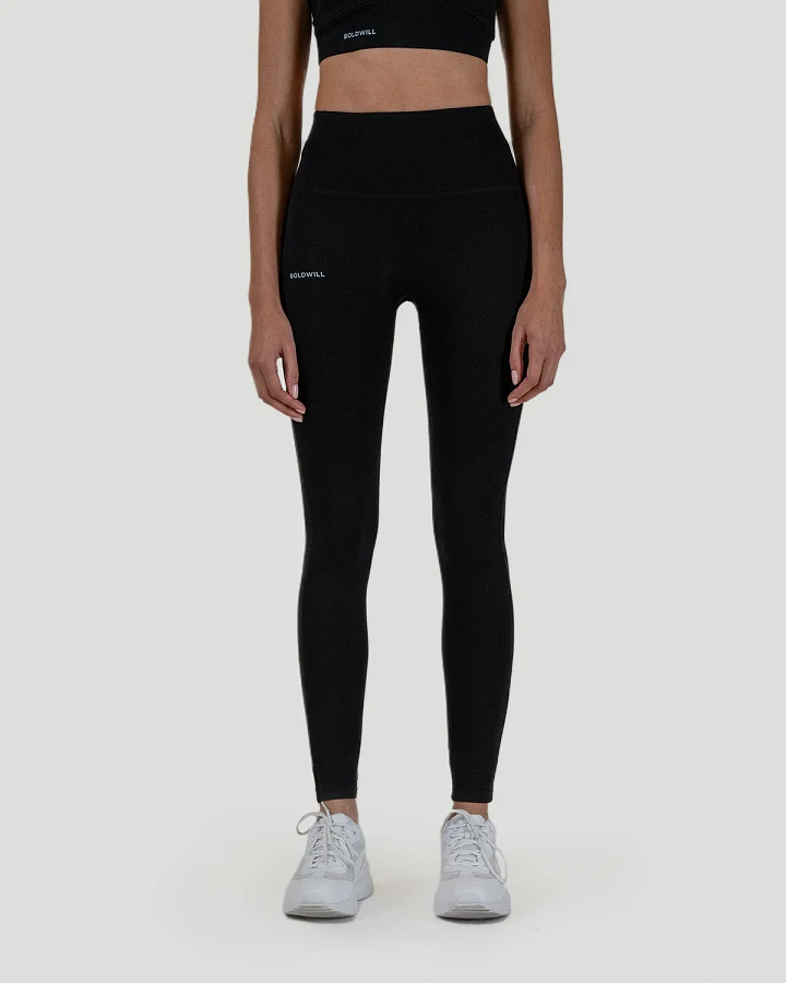 Boldwill Damen vegan Legging Schwarz