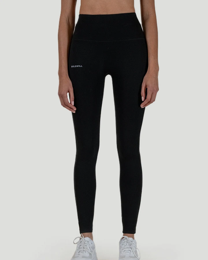 Boldwill Damen vegan Legging Schwarz