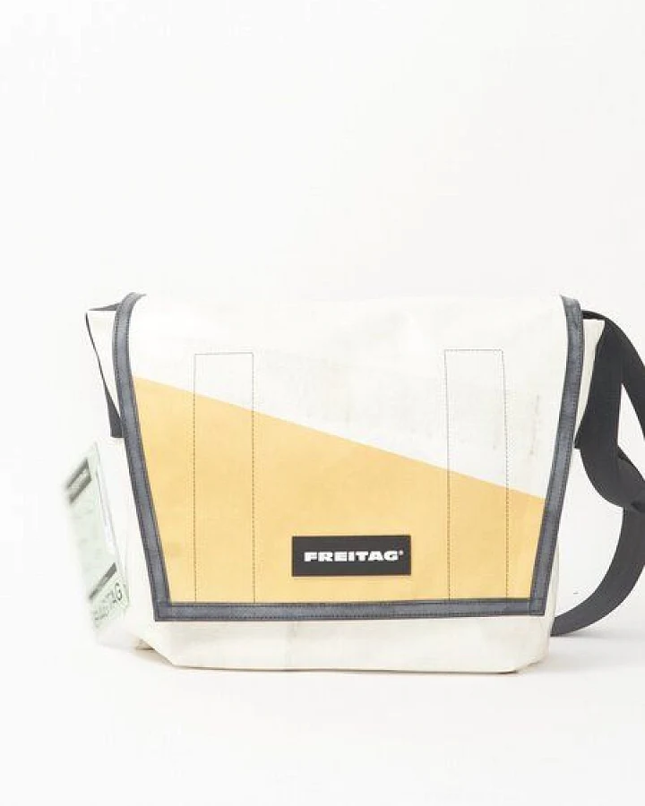 Freitag F14 DEXTER - white yellow (000004317540)