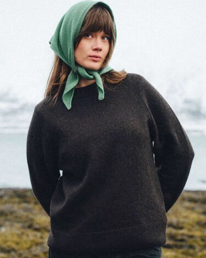 Kopyto BARIBAL - Damen Oversize Boxy Stickpullover aus Merino-wolle RWS- zertifiziert