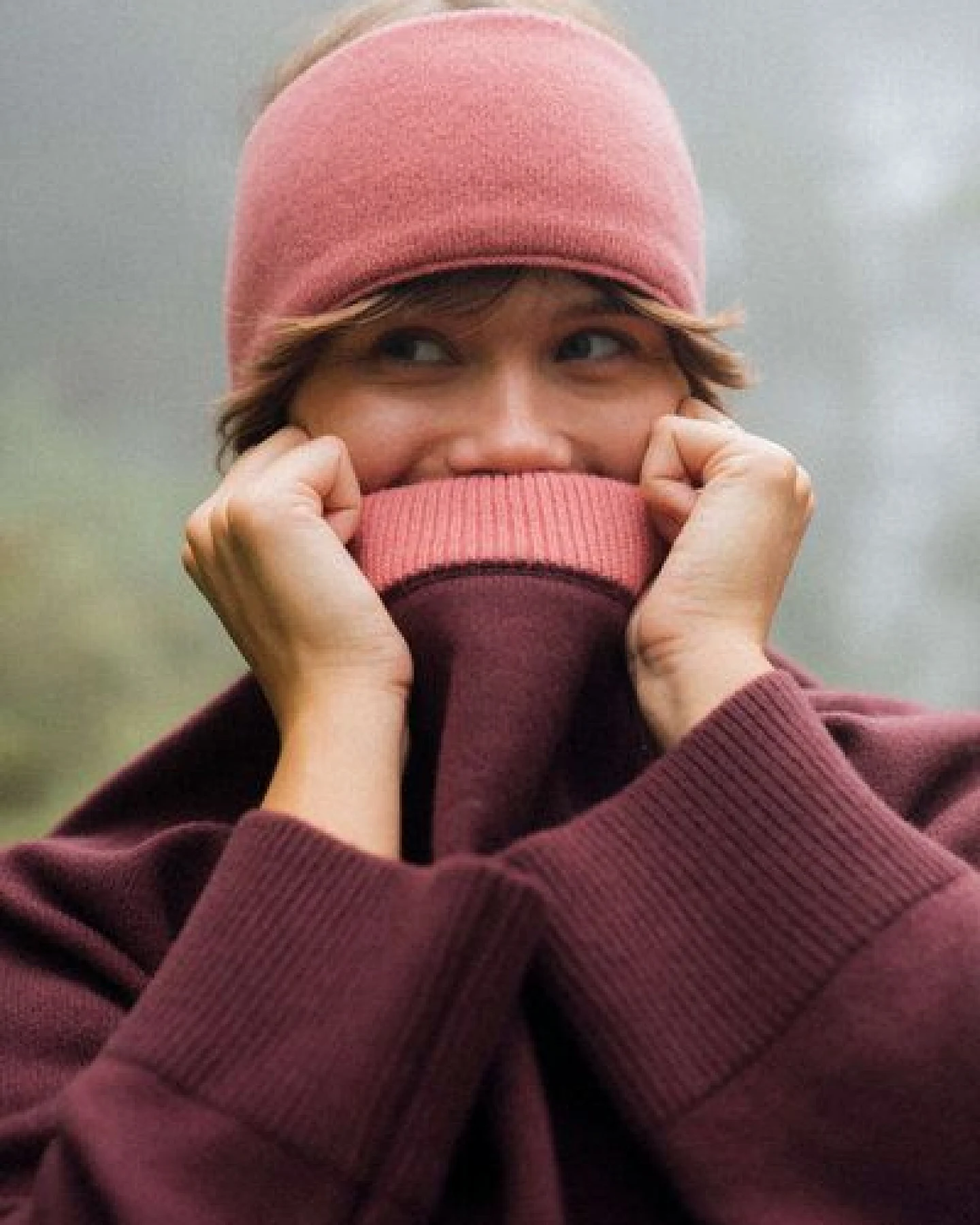 Kopyto BARIBAL - Damen Oversize Boxy Stickpullover aus Merino-wolle RWS- zertifiziert – Ansicht 2