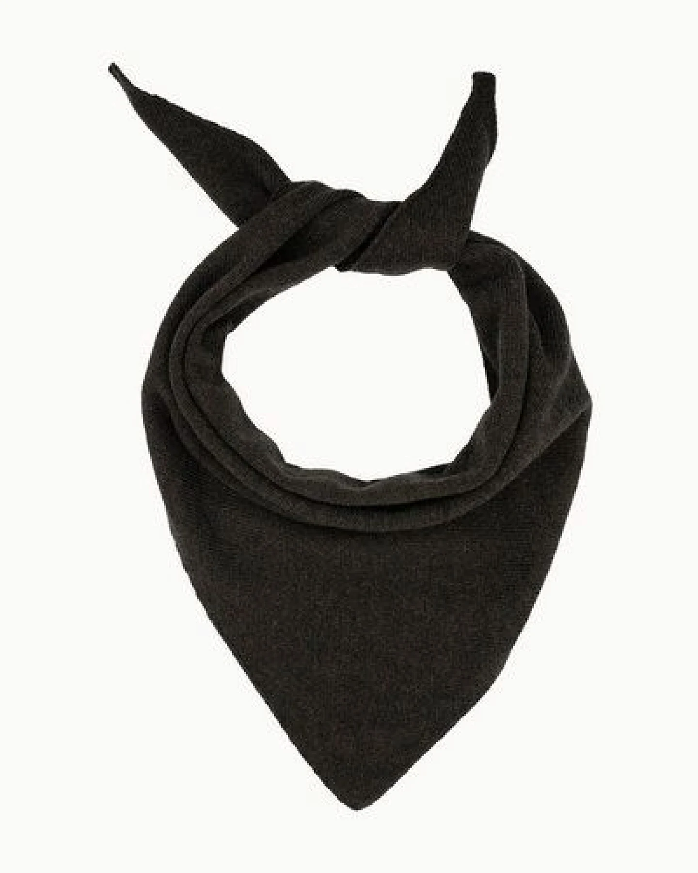 Kopyto BIRUANG Bandana Halstuch 100% Merinowolle RWS-Zertifiziert Unifarben – Ansicht 3