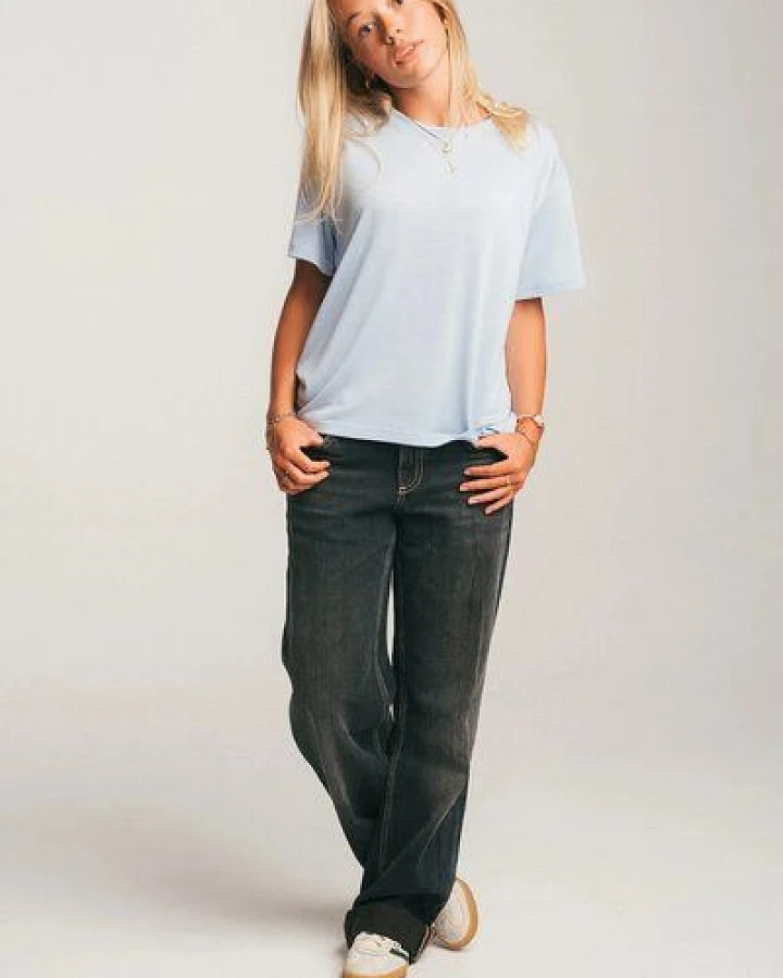 Kopyto MAU RWS Klassisches, leichtes Damen-T-Shirt aus Tencel und Merinowolle