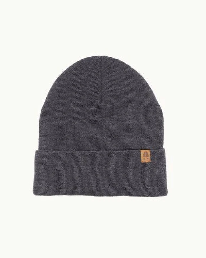 Kopyto WOLF - Glatte Zweilagige Beanie Mütze aus 100% RWS-Merinowolle