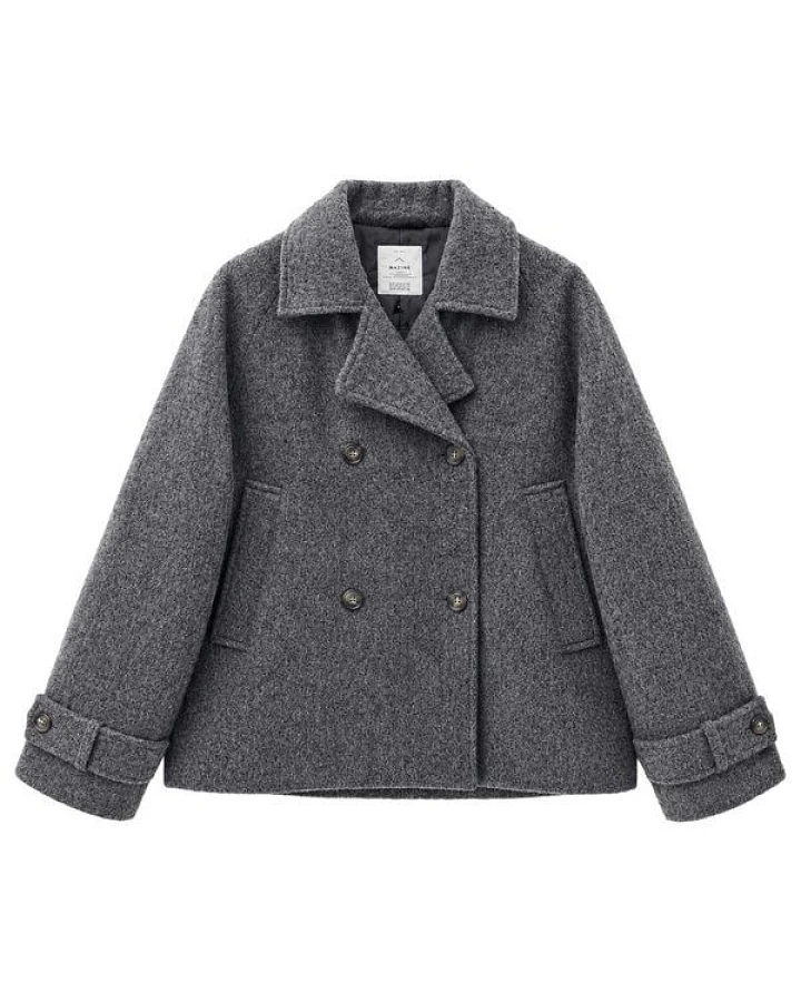 Mazine Vegan Wool Peacoat