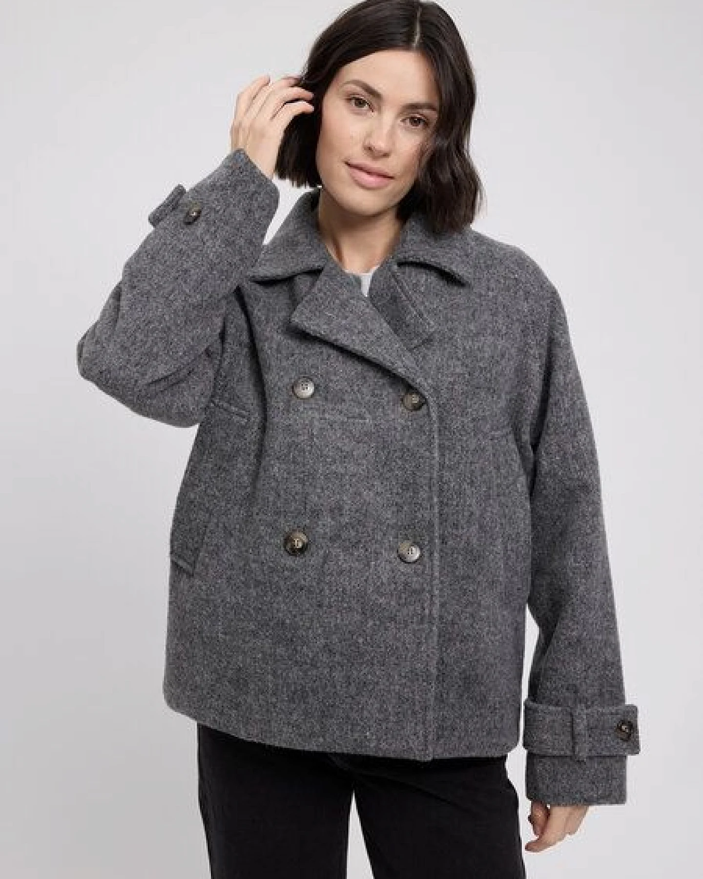 Mazine Vegan Wool Peacoat – Ansicht 4