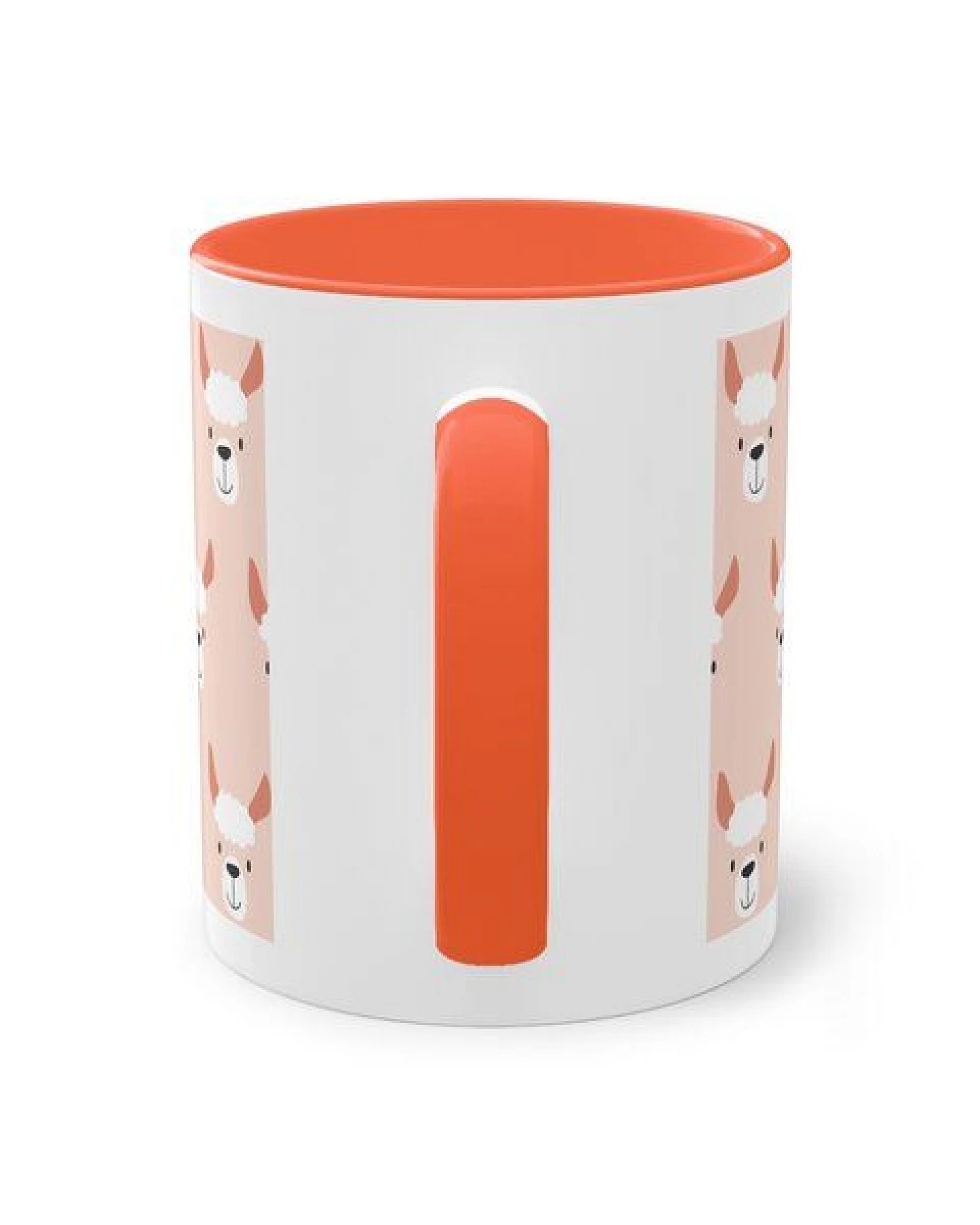 PepMelon Lama Tasse mit Farbe innen, Be Llamazing, lustige Lama Weihnachtstasse – Ansicht 3