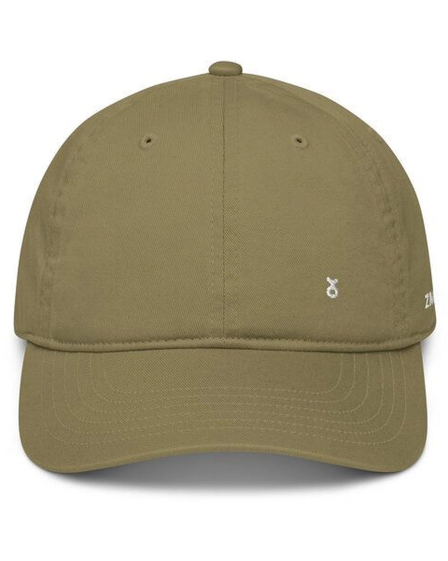 PepMelon Minimal Bio-Baseballmütze, personalisierbare Baseballkappe, dad cap – Ansicht 2