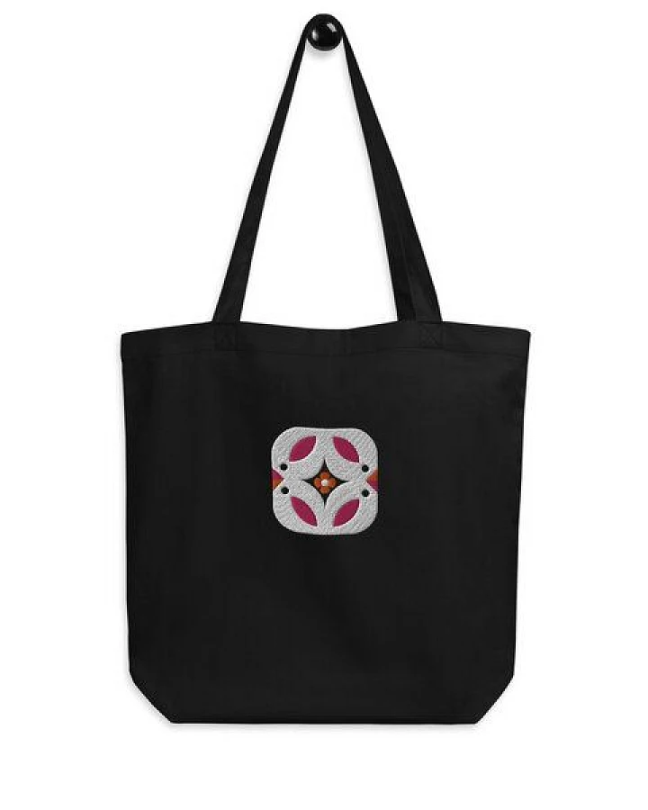 PepMelon Vögel bestickte Shopper-Tasche aus Bio-Baumwolle