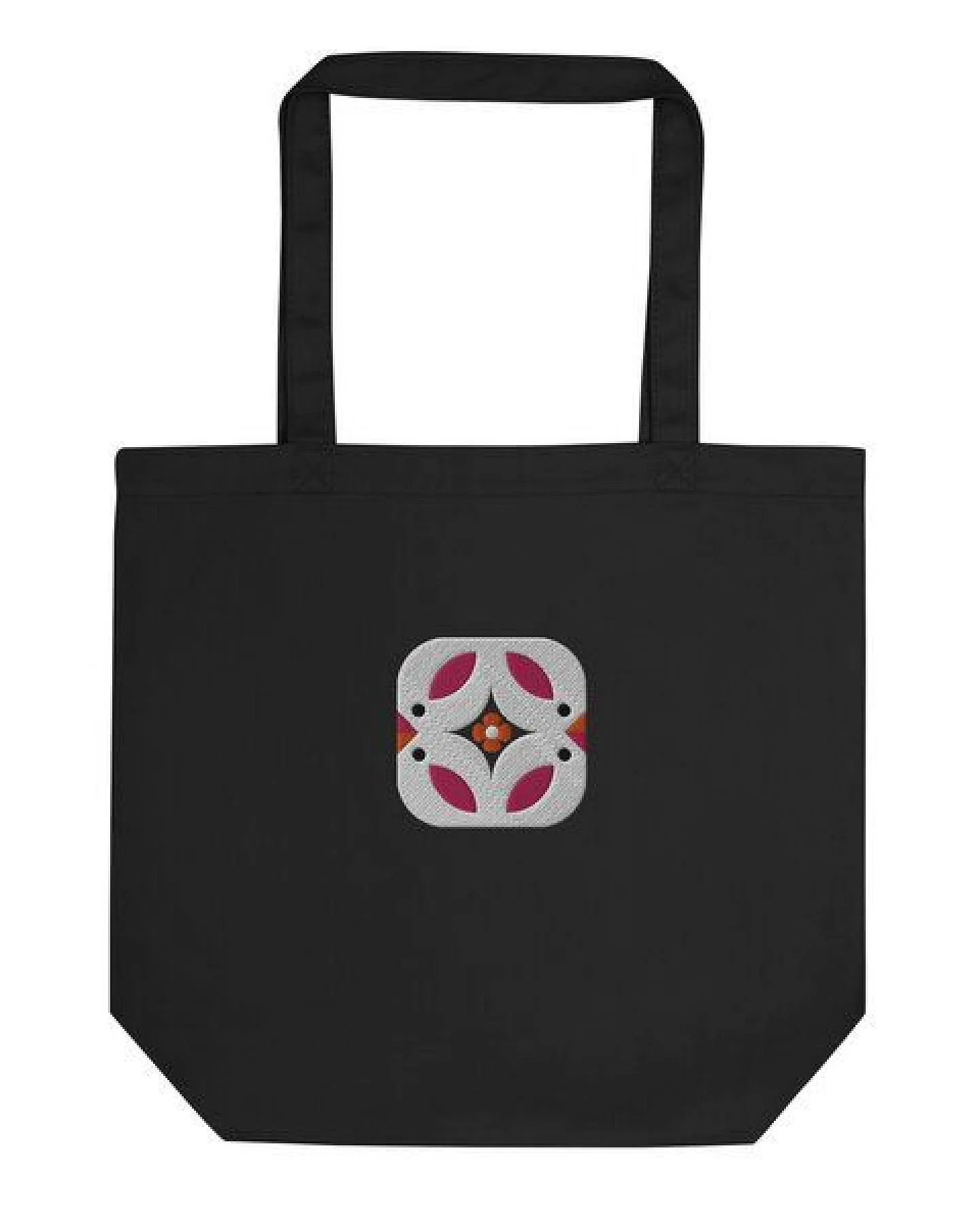 PepMelon Vögel bestickte Shopper-Tasche aus Bio-Baumwolle – Ansicht 3