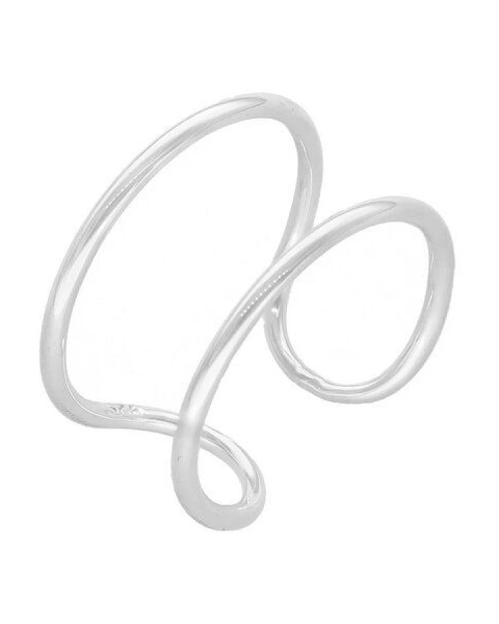 pakilia Silber Ring gebogen parallel – fair gehandelt & handgefertigt in Mexiko