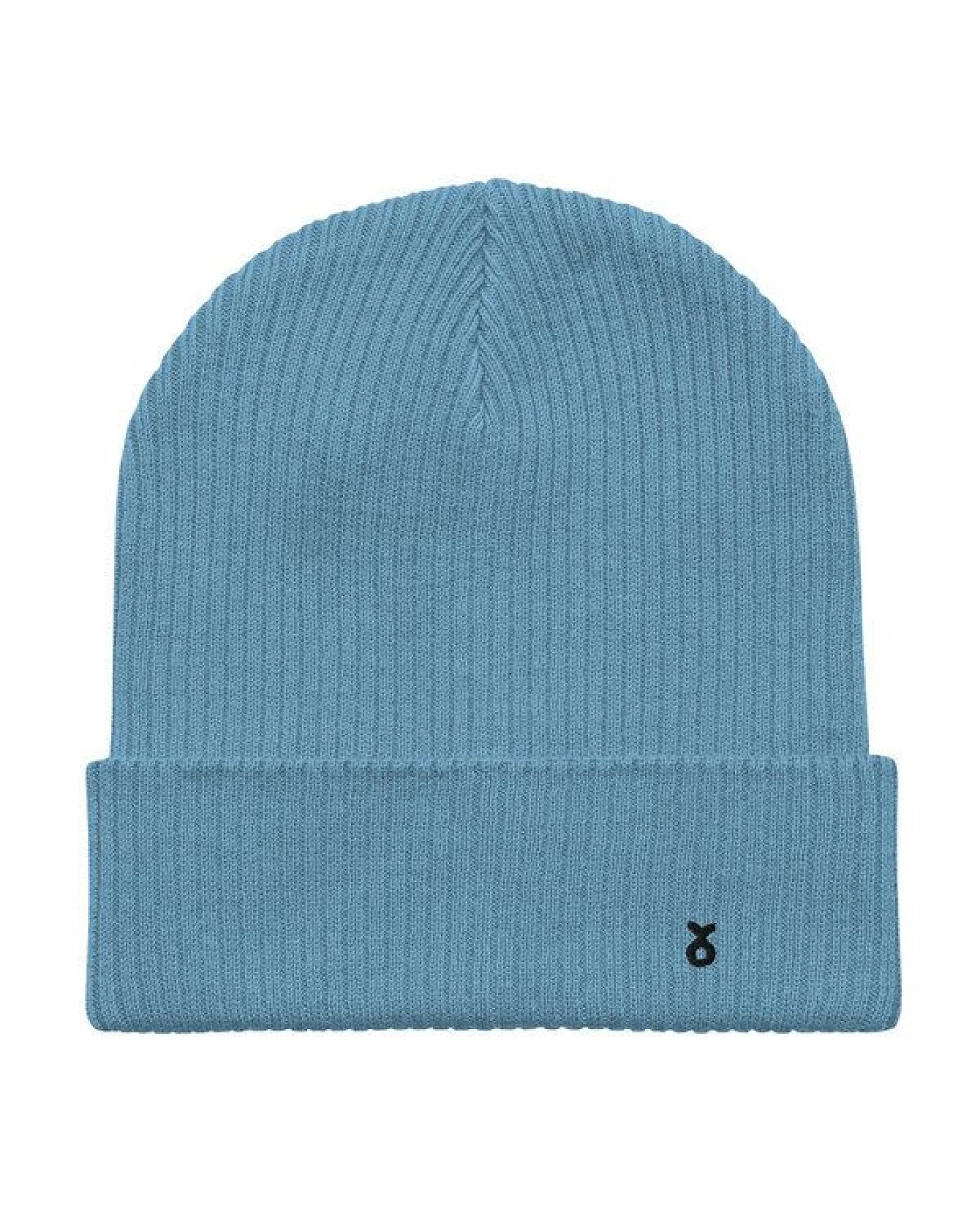 Rippenmütze aus Bio-Baumwolle Unisex - PepMelon schwarzes Logo – Ansicht 3