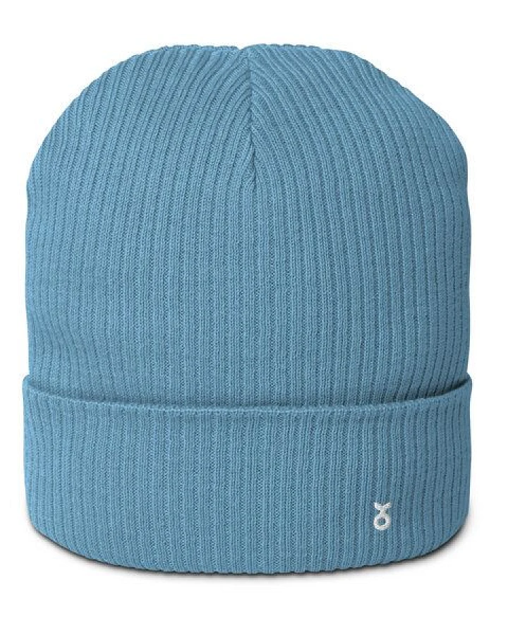 Rippenmütze aus Bio-Baumwolle Unisex - PepMelon weißes Logo