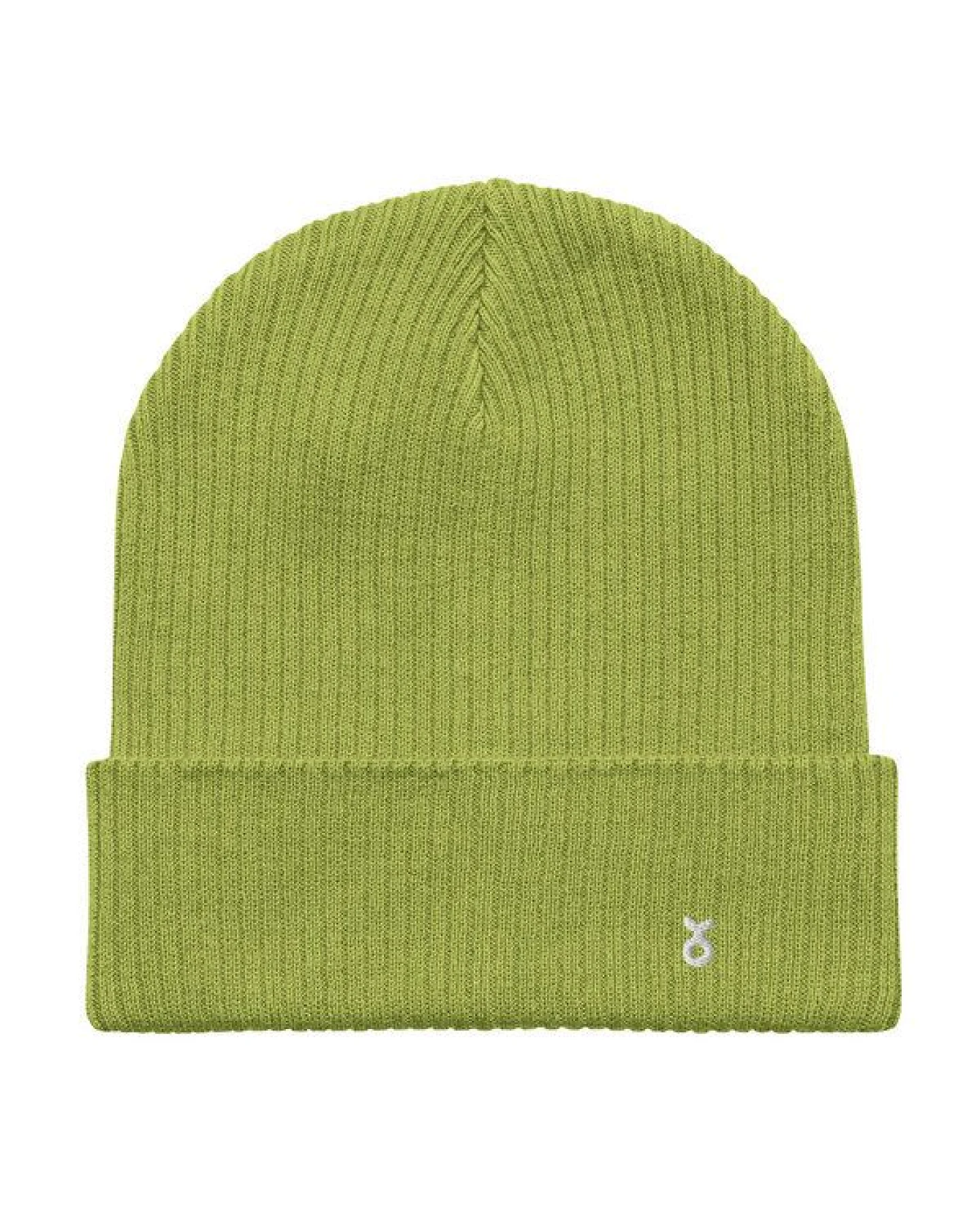 Rippenmütze aus Bio-Baumwolle Unisex - PepMelon weißes Logo – Ansicht 3