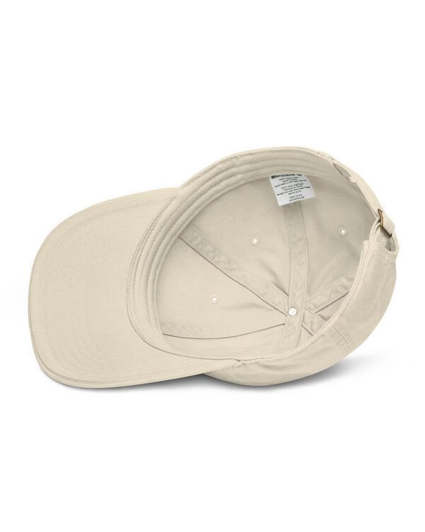 PepMelon Minimal Bio-Baseballmütze, personalisierbare Baseballkappe, dad cap – Ansicht 4