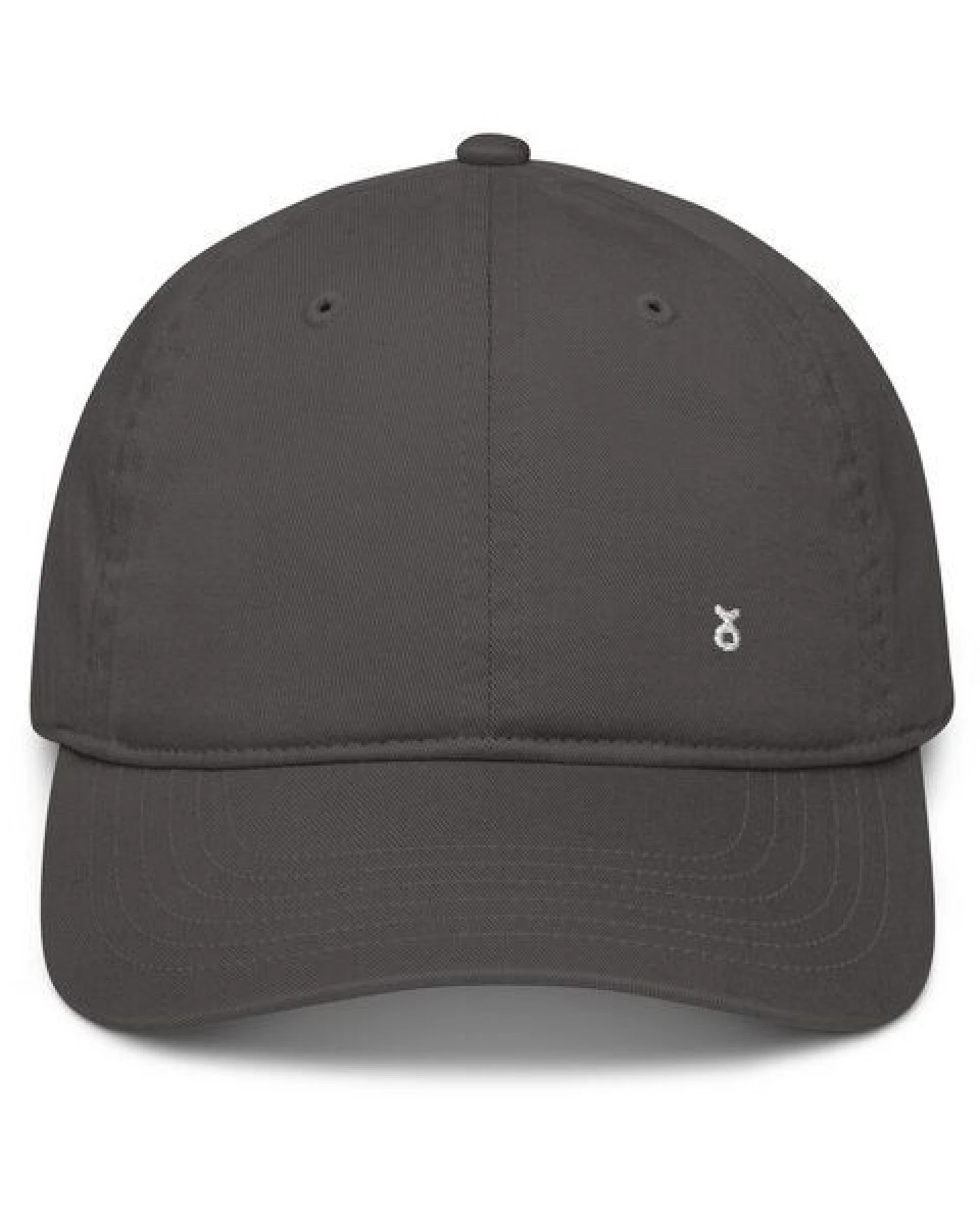 PepMelon Minimal Bio-Baseballmütze, personalisierbare Baseballkappe, dad cap – Ansicht 2