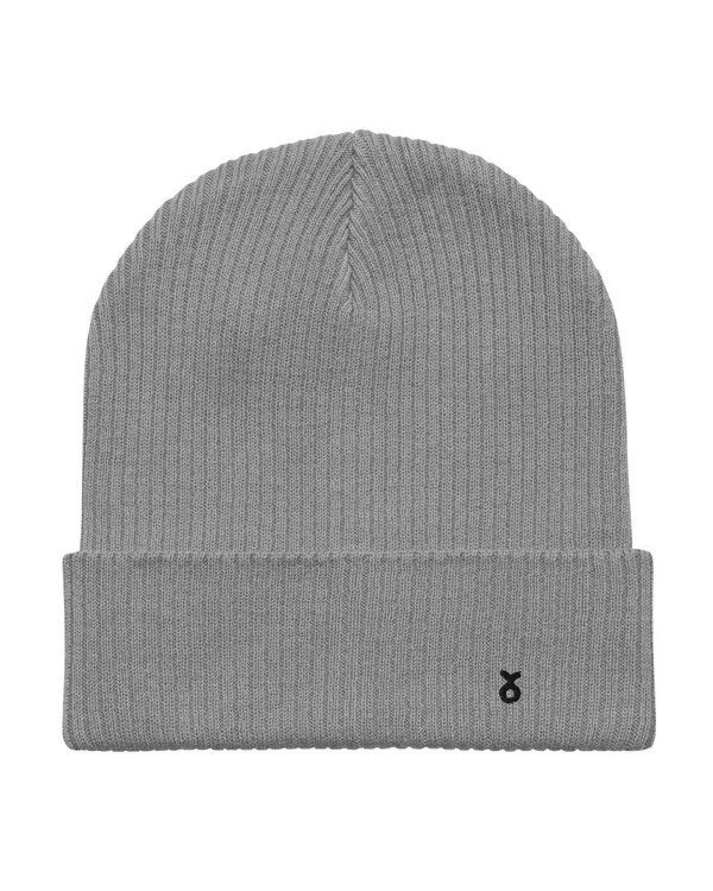 Rippenmütze aus Bio-Baumwolle Unisex - PepMelon schwarzes Logo – Ansicht 3