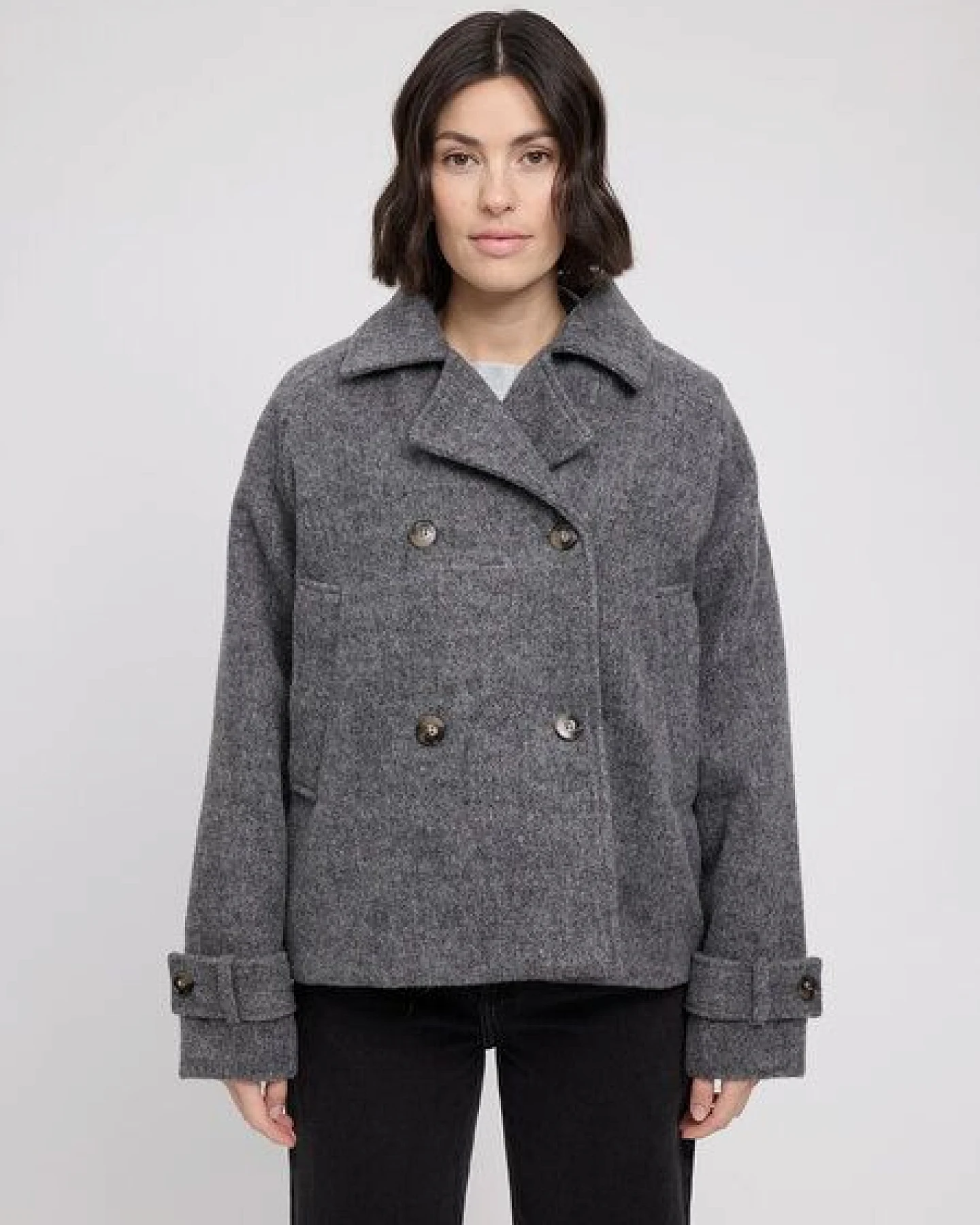 Mazine Vegan Wool Peacoat – Ansicht 2