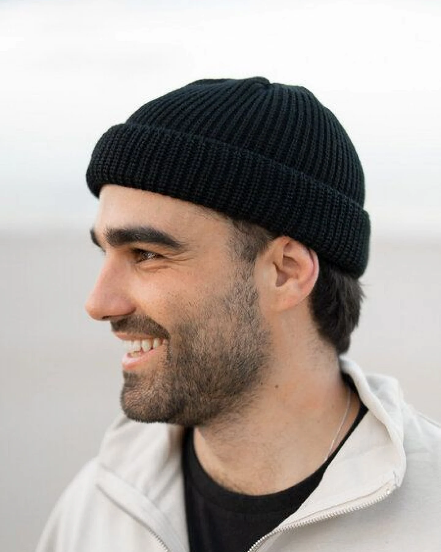 FUXBAU Kurze Merino Fischermütze – Ansicht 2