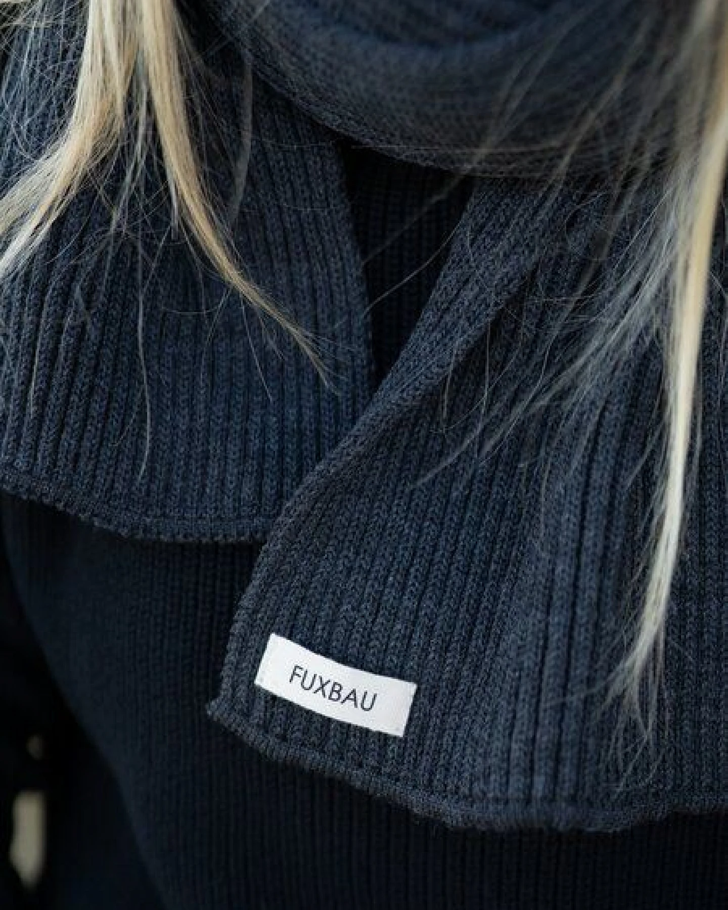 FUXBAU Merino Schal – Ansicht 3