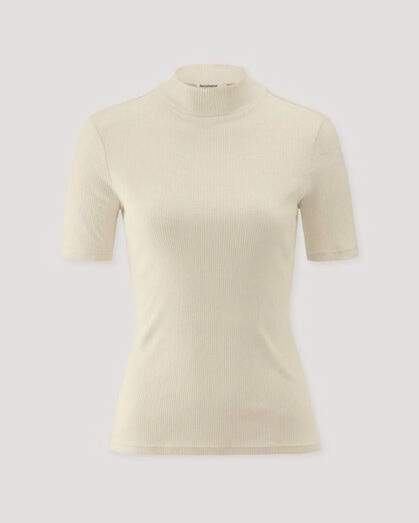 hessnatur Mock-Neck Shirt Slim aus Bio-Baumwolle – Ansicht 4