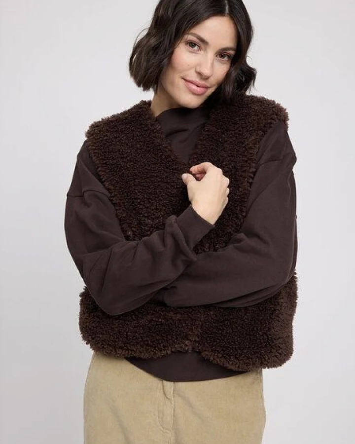 Produktseite: Mazine Weste Faux Fur