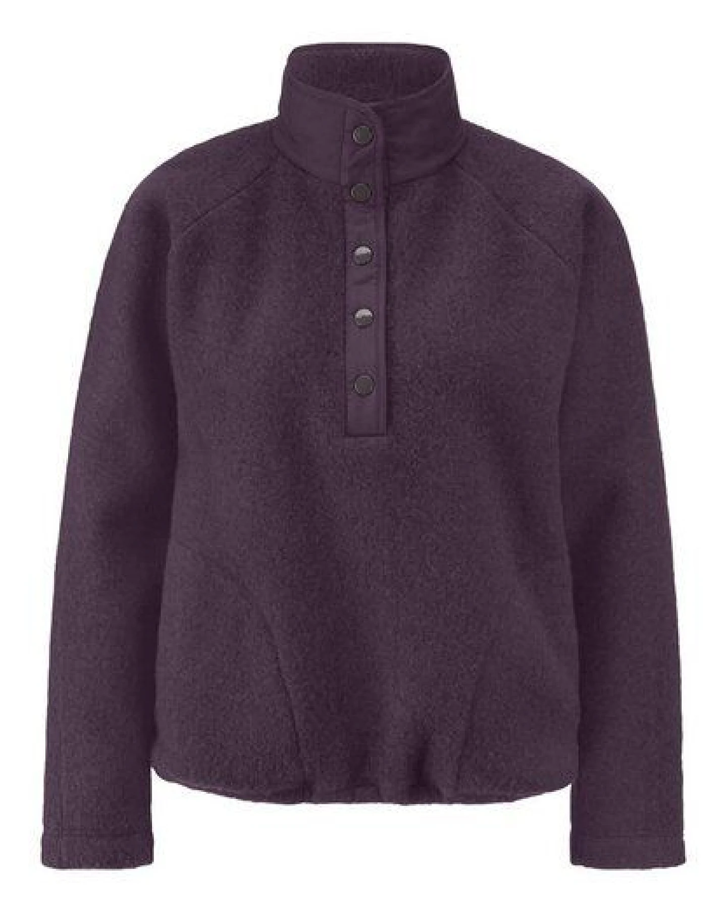 hessnatur Wollfleece Troyer Patch Relaxed aus reiner Bio-Merinowolle – Ansicht 3