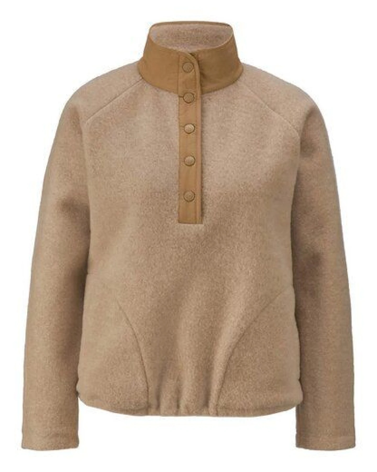 hessnatur Wollfleece Troyer Patch Relaxed aus reiner Bio-Merinowolle – Ansicht 3