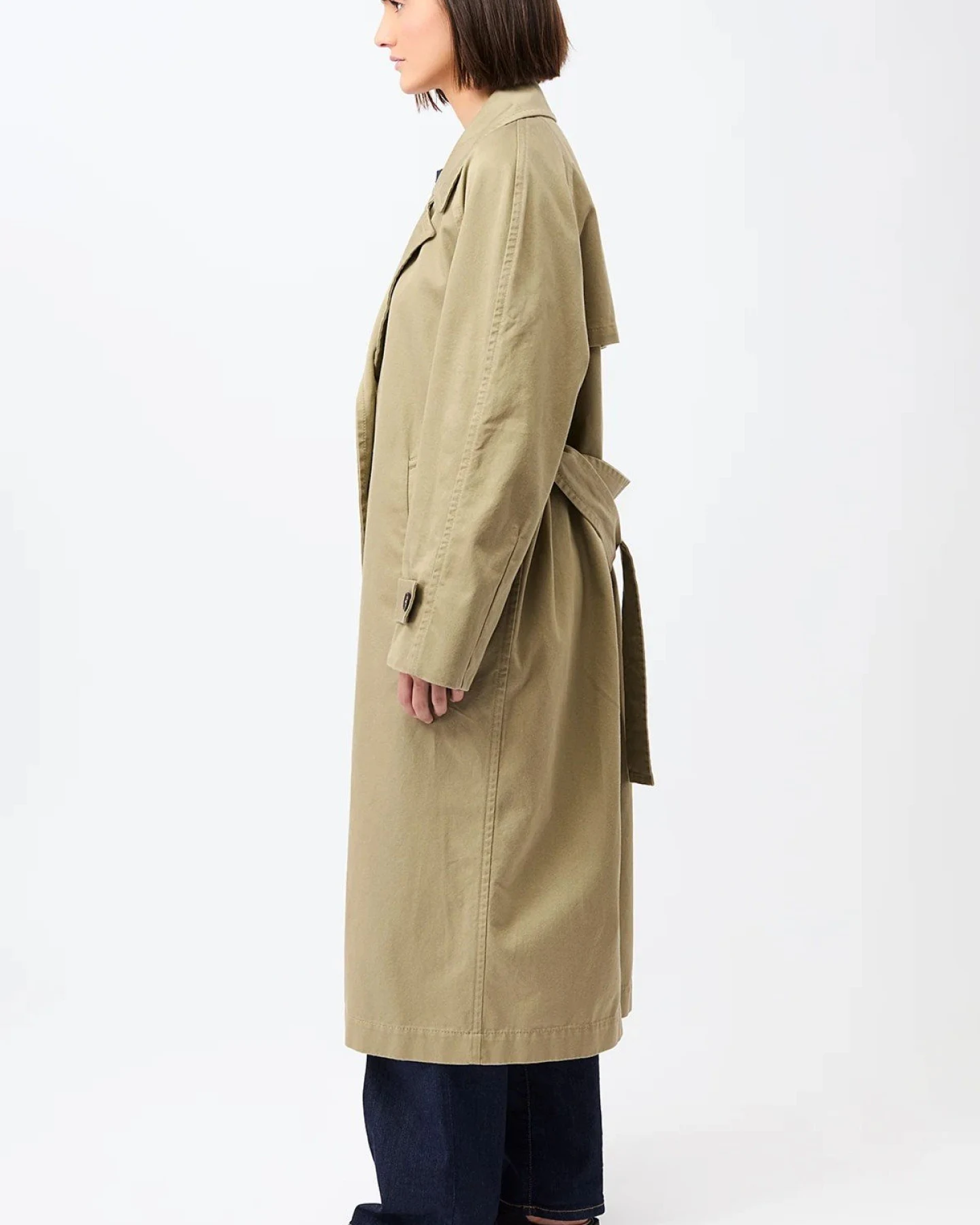 Trenchcoat Brayden Cotton Beige – Ansicht 4