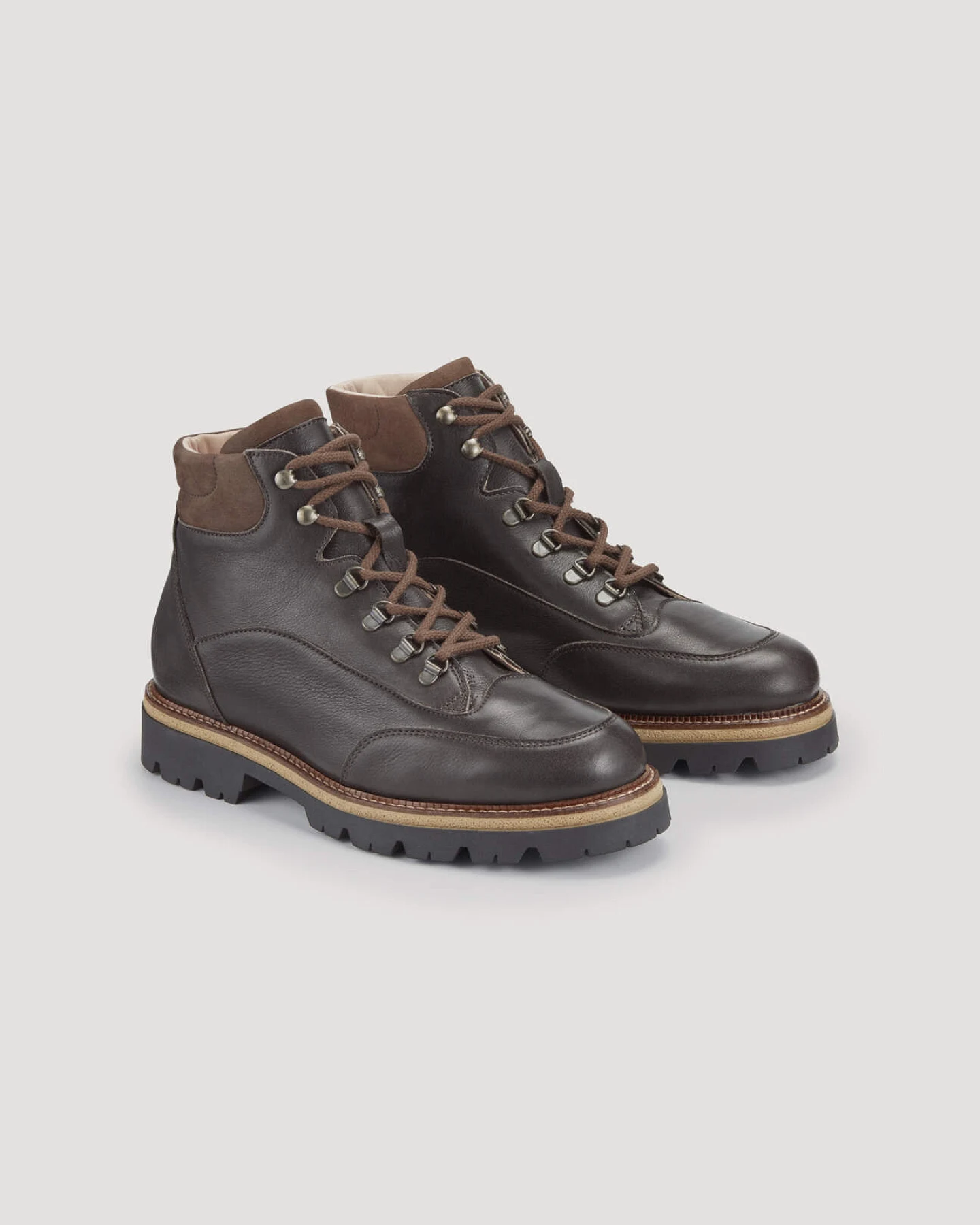 hessnatur Herren Heritage Boot aus Rindleder - braun - Größe 43 – Ansicht 2
