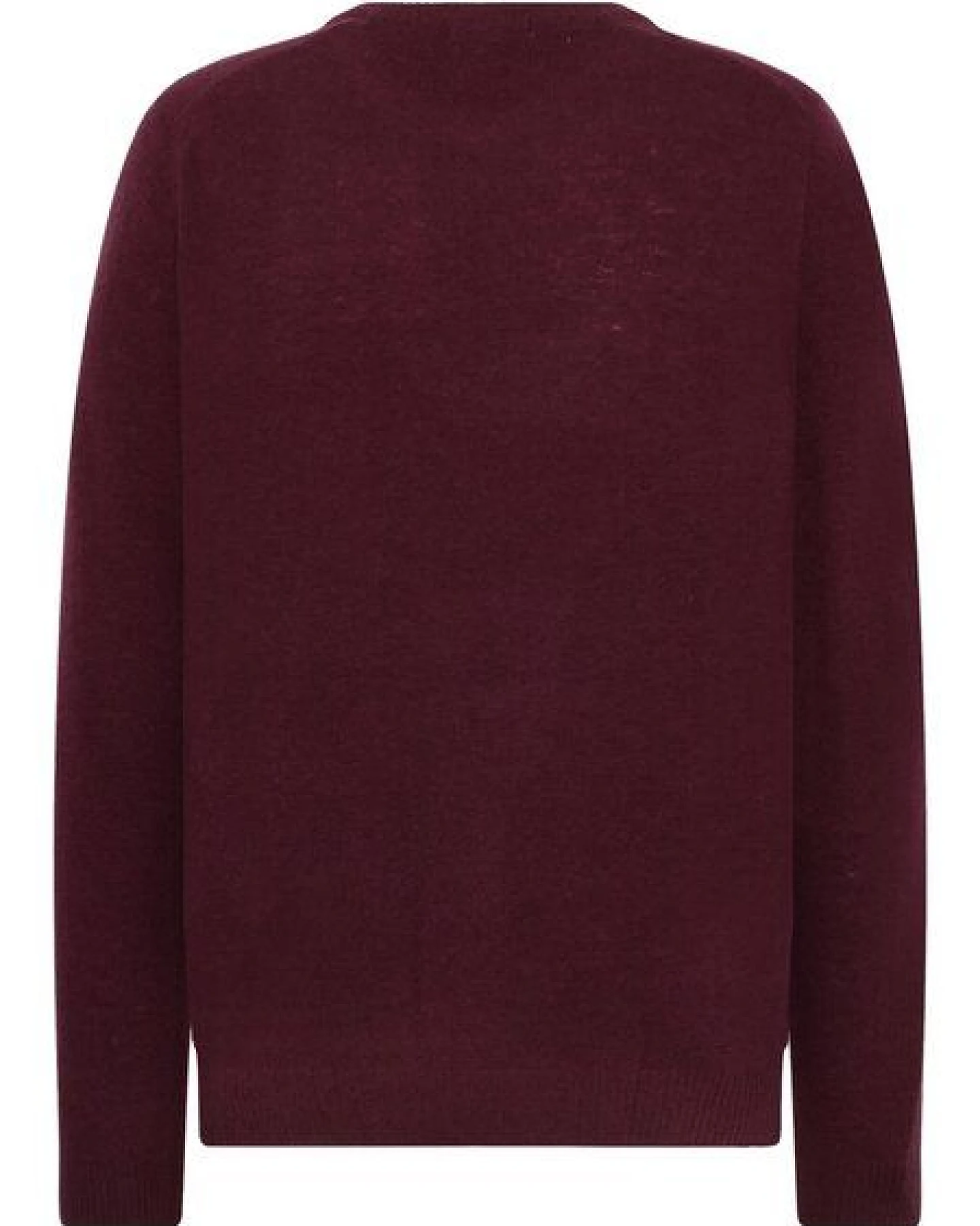 KnowledgeCotton Apparel Strickpullover mit Rundhalsausschnitt aus Lammwolle – Ansicht 3
