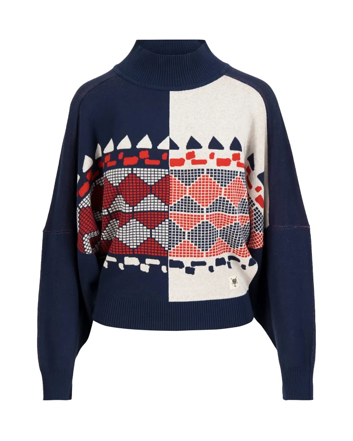 Winterpullover Diamond Loom Egg
