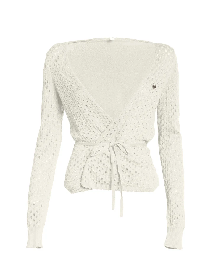 Cardigan cache coeur