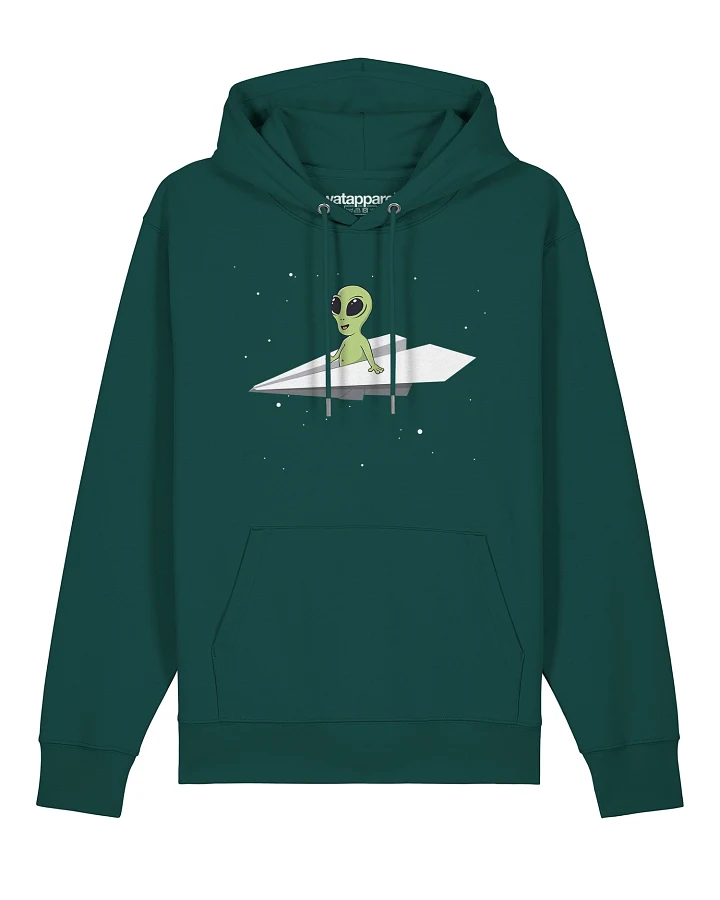 Produktseite: Watapparel Sweatshirt Alien on a paper plane