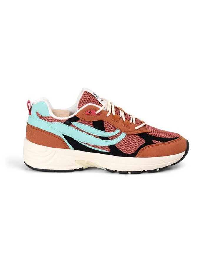 Brown/Black/Turqouise/RedBrown