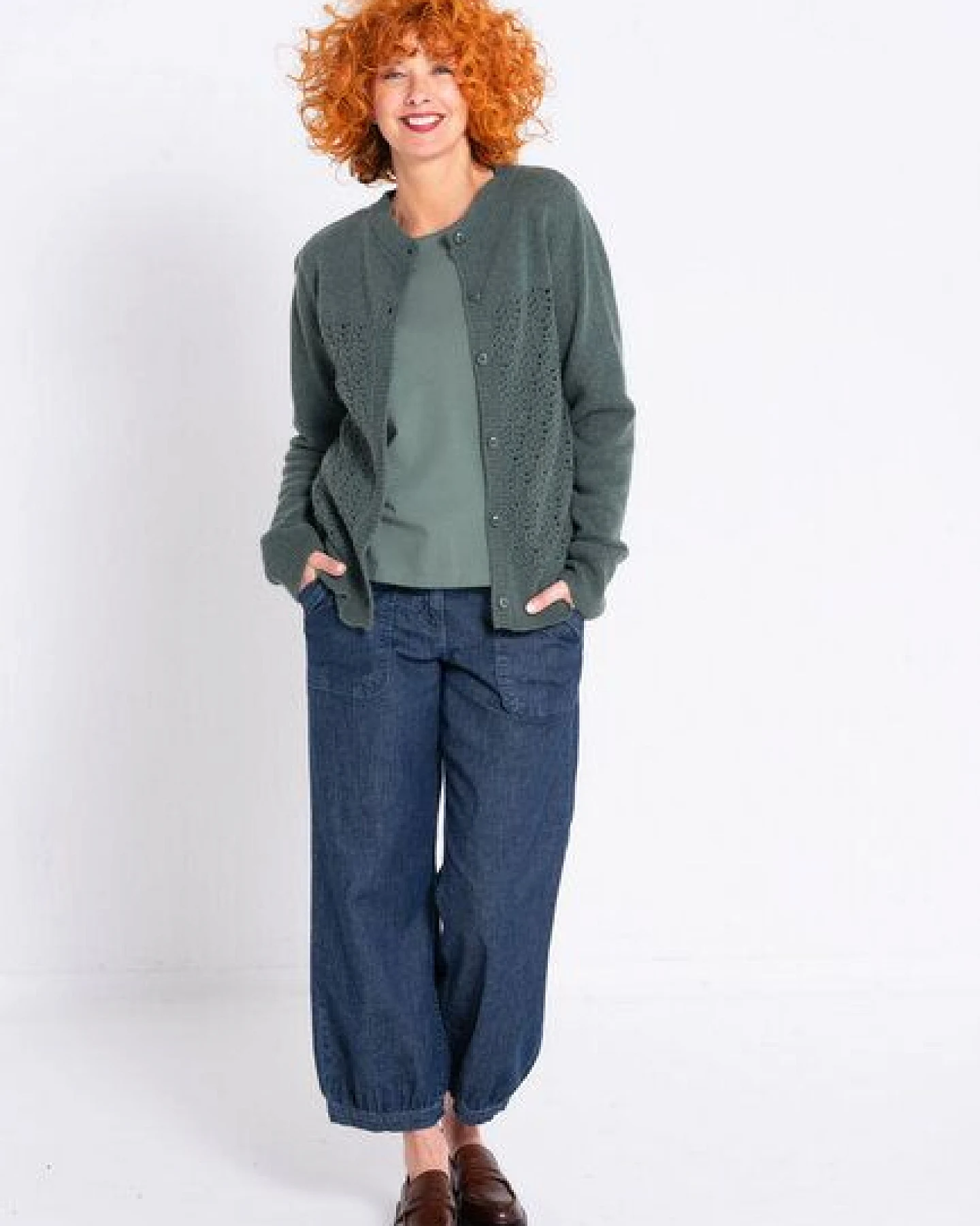 Heidekönigin Ajourjacke - GOTS – Ansicht 4