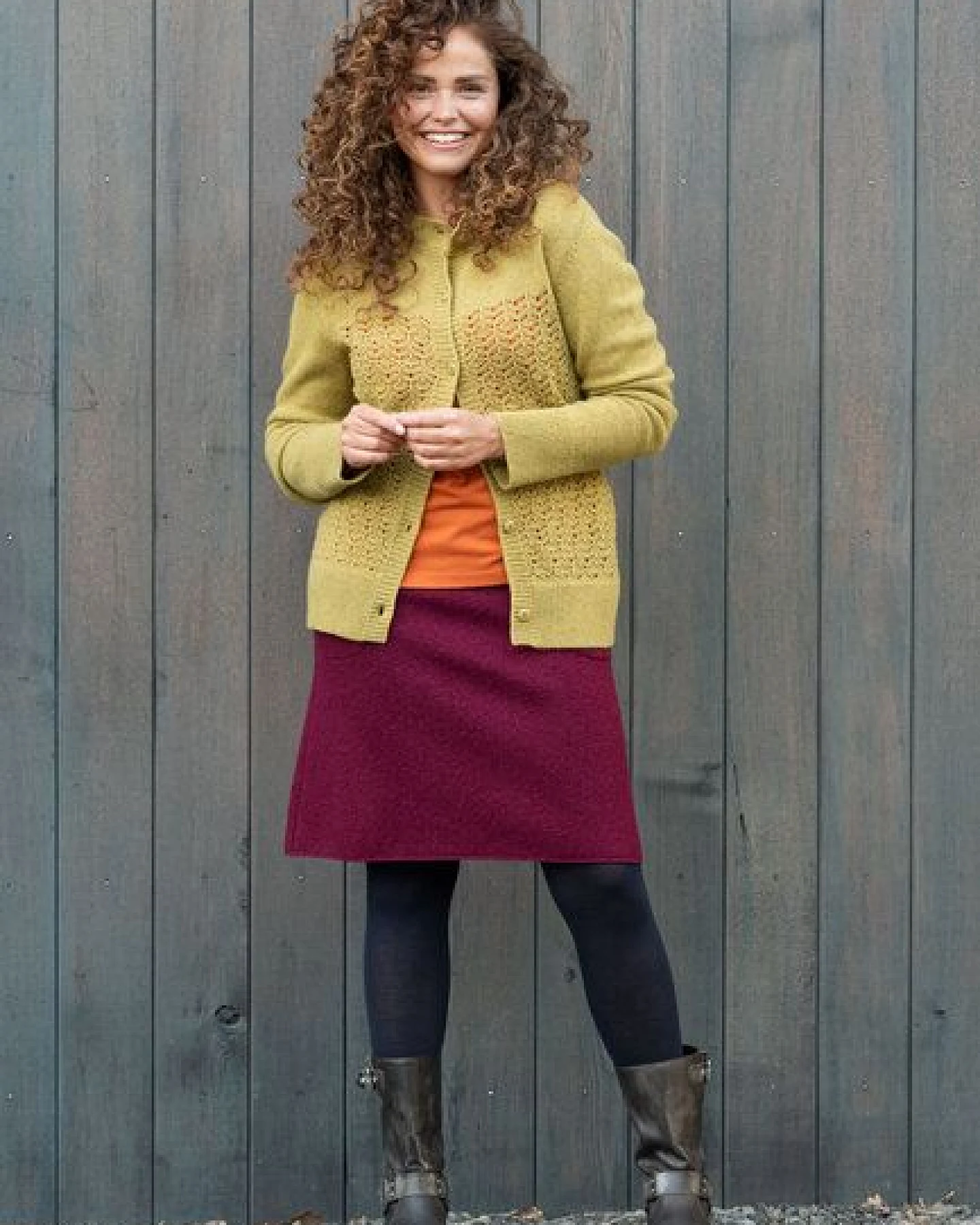 Heidekönigin Ajourjacke - GOTS – Ansicht 4