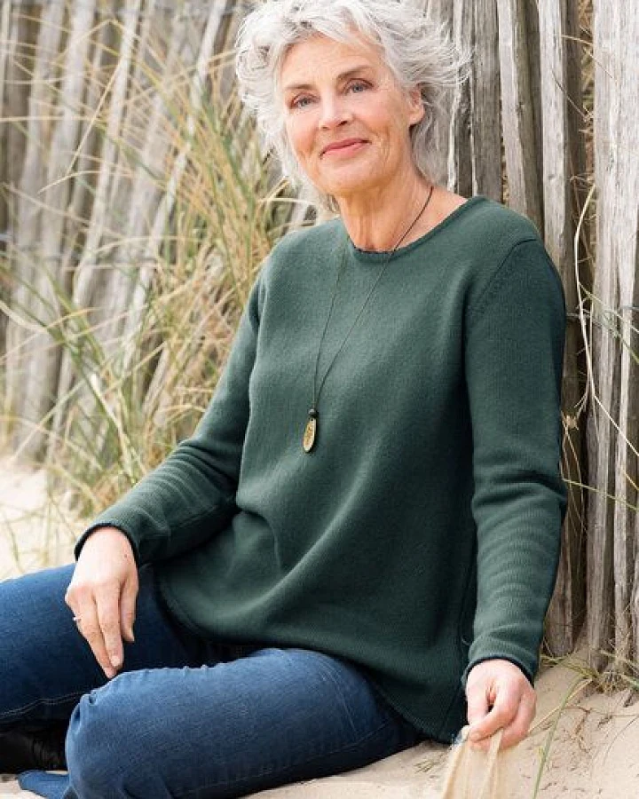 Heidekönigin Pullover THEA - GOTS