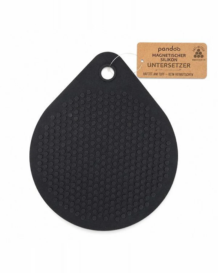 pandoo Magnetischer Silikon-Topfuntersetzer für Töpfe und Pfannen