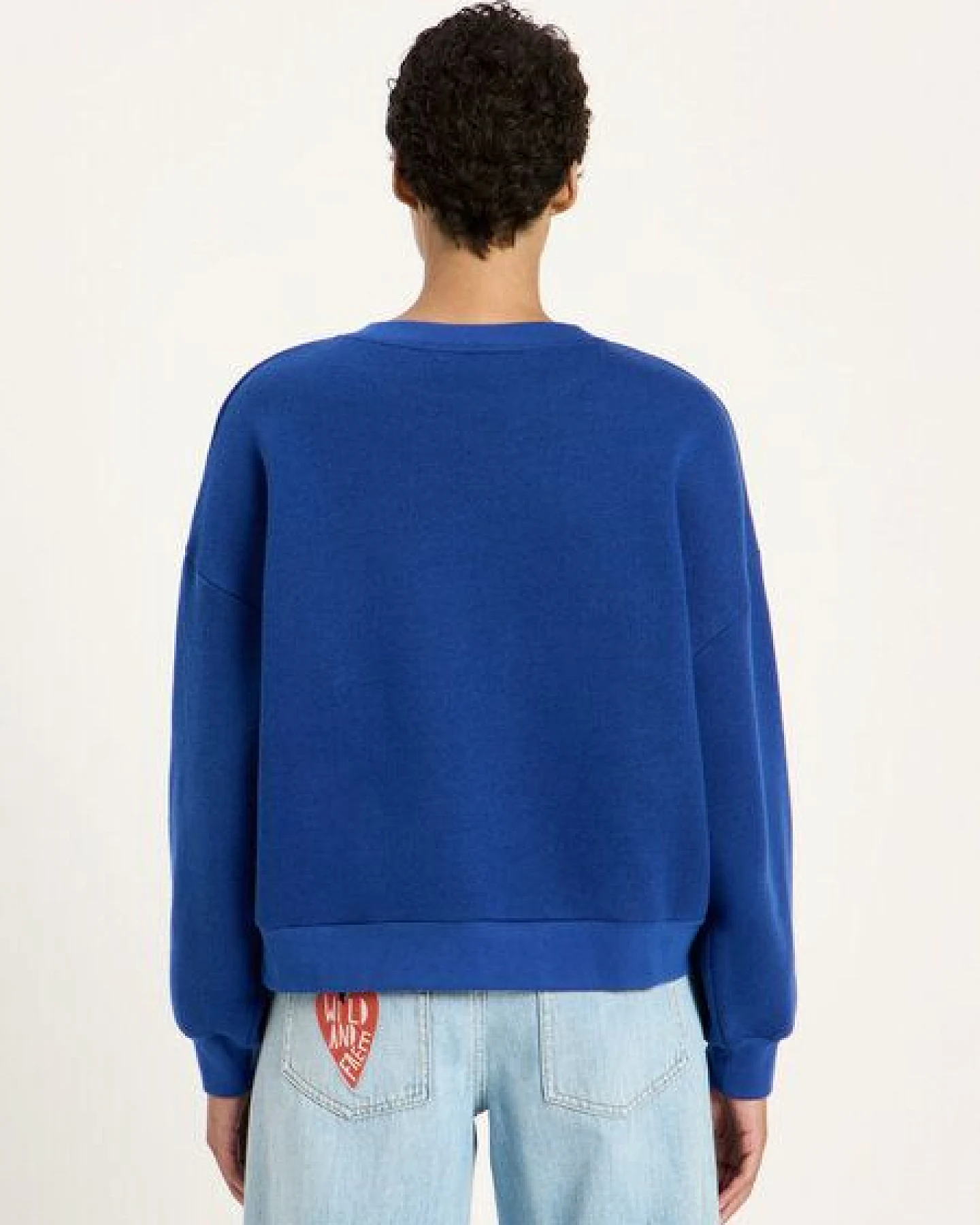 LANIUS Statementsweatshirt (GOTS) aus Bio-Baumwolle – Ansicht 4
