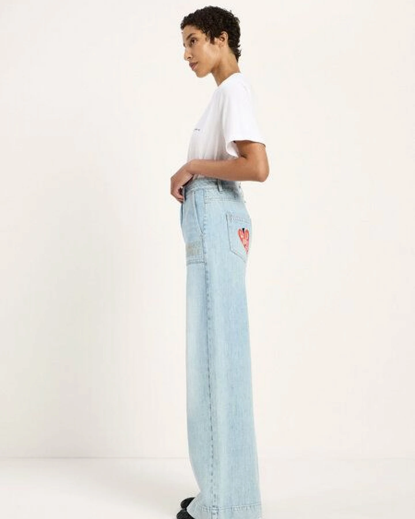 LANIUS Wide Jeans "TIDE" (GOTS) aus Bio-Baumwolle – Ansicht 2