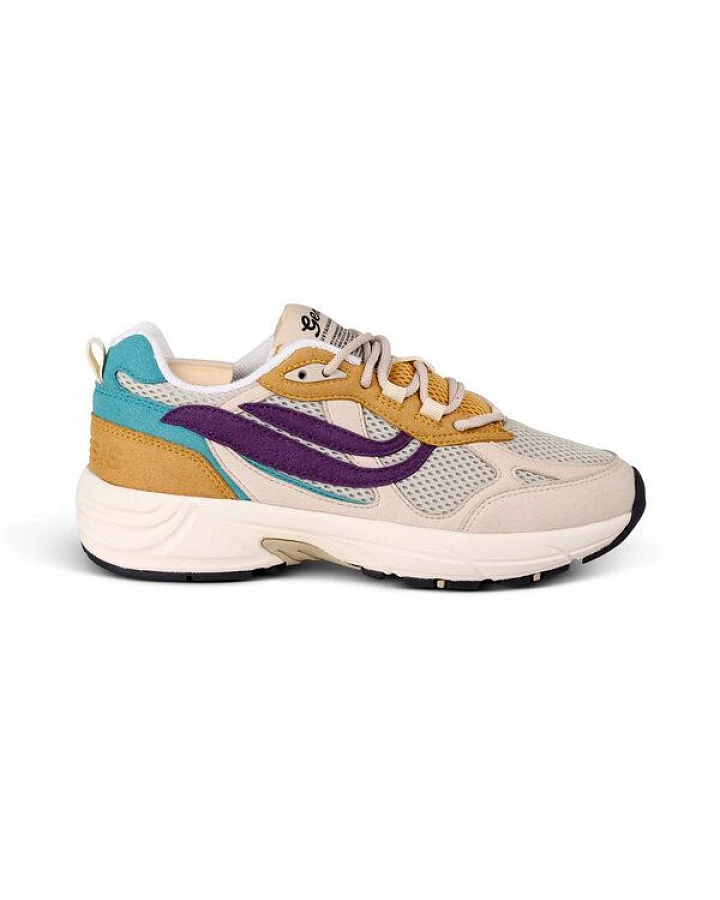 Sand/Wheat/Purple/Petrol