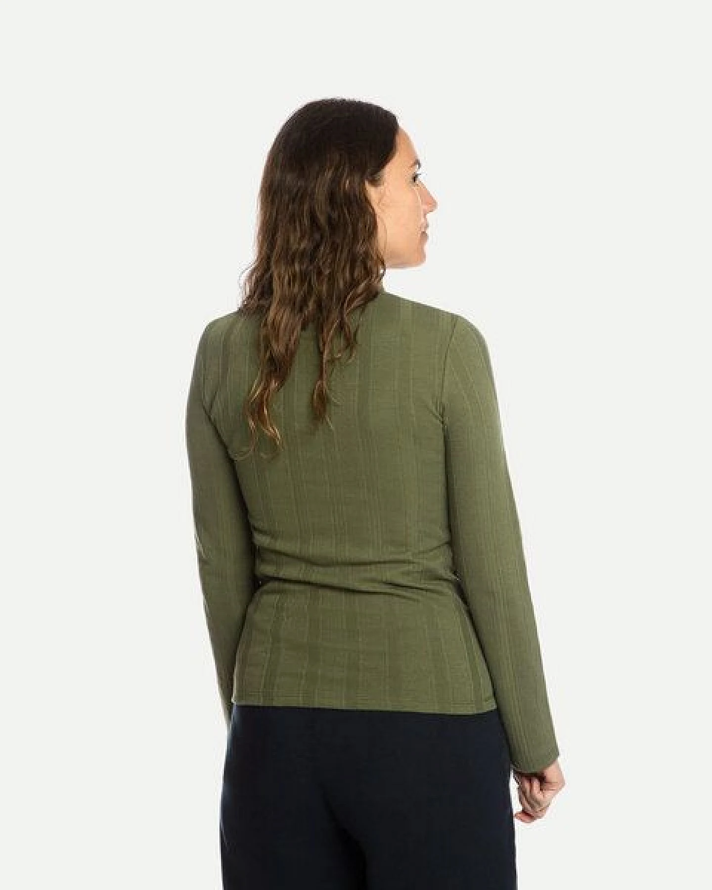 Matona Langarmshirt| Collared Rib Longsleeve – Ansicht 2